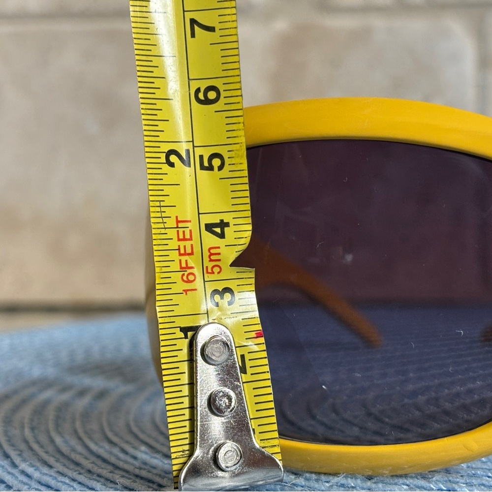 Yellow Oversized Sunglasses - Picture 15 of 15